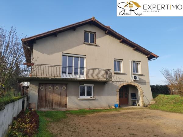 Lapeyrouse (63700) Maison de 123 m² à Lapeyrouse – 5 pièces – Grand Terrain & Potentiel