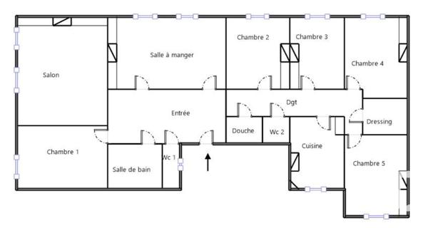 Appartement à vendre 7 pièces 187,41 m² Lyon 7