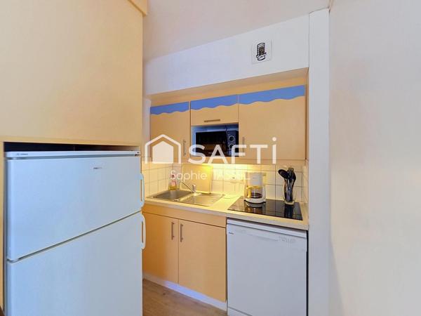 Beau duplex lumineux avec deux chambres et deux salles d'eau