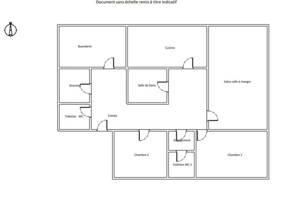 Appartement à vendre 3 pièces PONT L'ABBE (29)