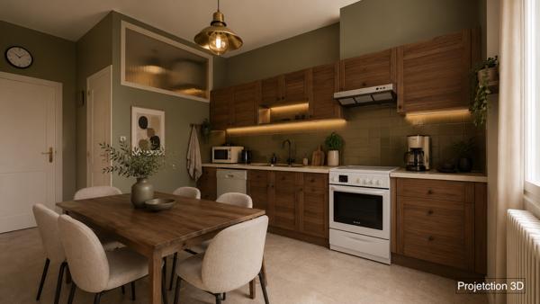 Appartement de 130m2 avec garage et espaces annexes