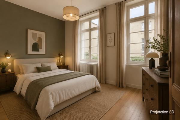 Appartement de 130m2 avec garage et espaces annexes