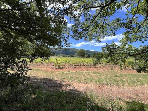 Rustrel (84400) Proche village et face à une zone inconstructible.