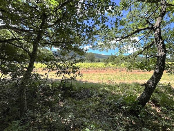 Rustrel (84400) Proche village et face à une zone inconstructible.