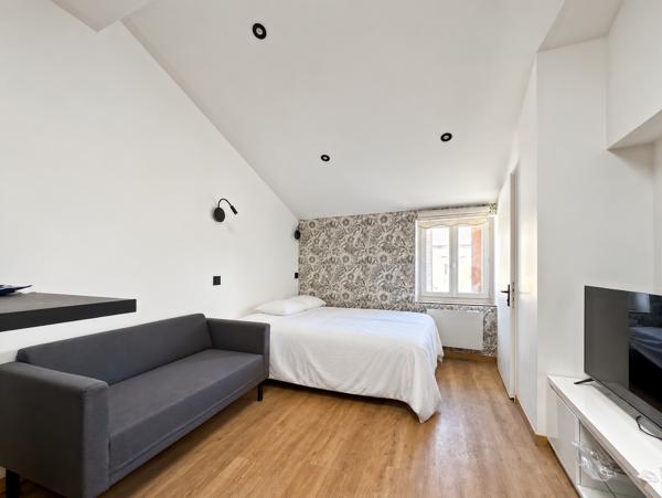 Studio entièrement refait à neuf, meublé et équipé, au calme