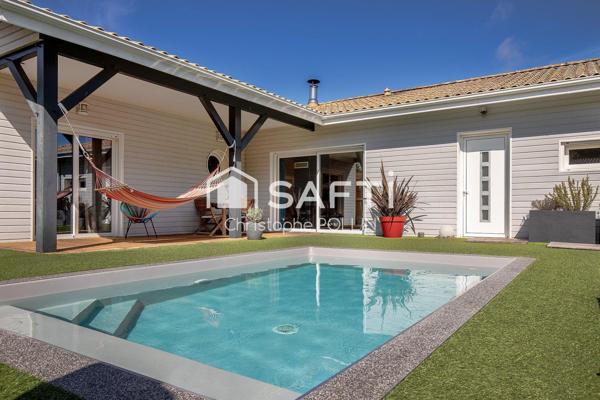 villa contemporaine tres bien équipée