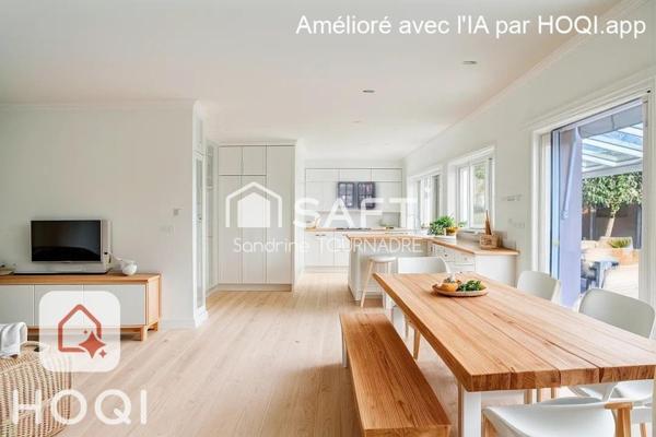 MERIGNAC CENTRE, 5 min de l'église, Maison, 5 chs, piscine, jardin, garage