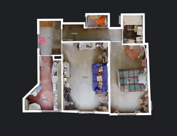 Appartement 3 pièces - 50 m² Exclusivité efficity