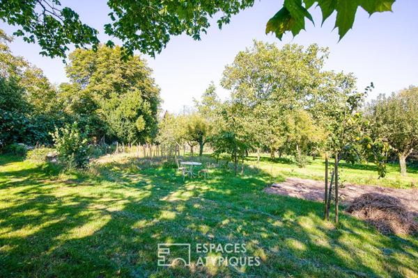 Grange de caractère à réhabiliter et son parc arboré