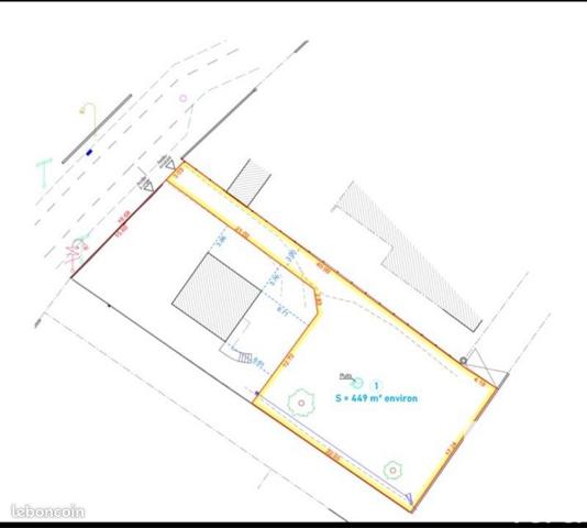Terrain à vendre 449 m² Saint-Michel-Chef-Chef