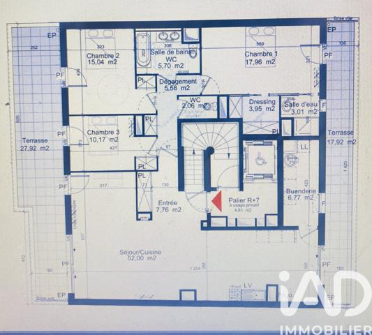 Appartement à vendre 5 pièces 130 m² Bordeaux