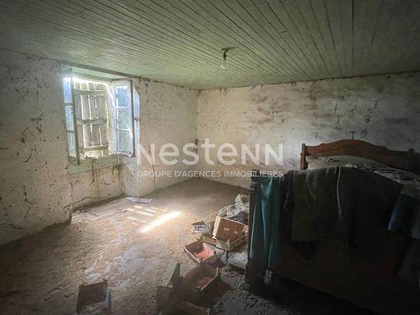 MAISON EN PIERRE À RÉNOVER À VENDRE À SULNIAC CENTRE MORBIHAN