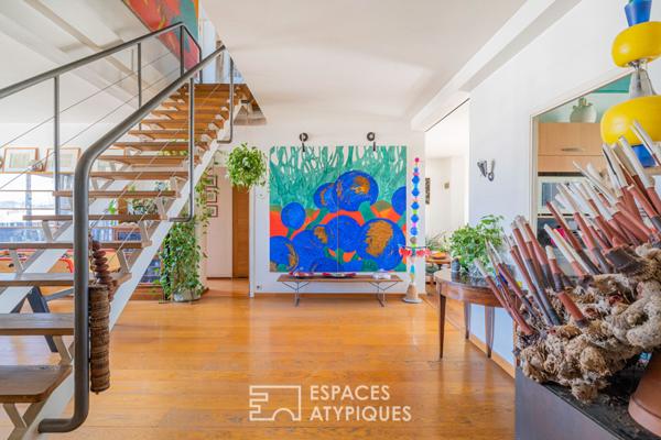 Duplex avec rooftop et vue panoramique