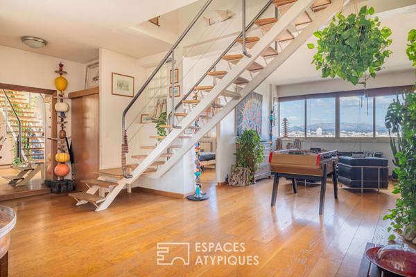 Duplex avec rooftop et vue panoramique