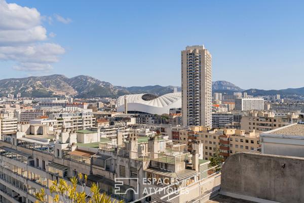 Duplex avec rooftop et vue panoramique