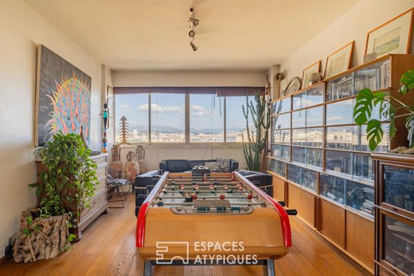 Duplex avec rooftop et vue panoramique