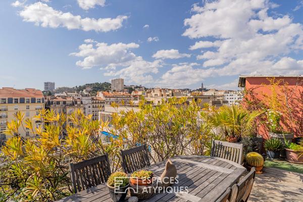 Duplex avec rooftop et vue panoramique