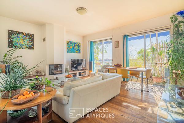 Duplex avec rooftop et vue panoramique