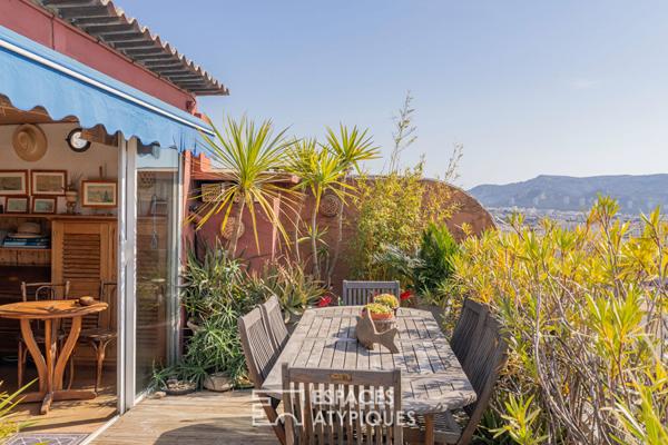 Duplex avec rooftop et vue panoramique