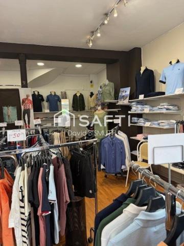 FONDS DE COMMERCE LEVALLOIS RUE ARISTIDE BRIAND SURFACE 85 m2 VITRINE 7 METRES LOYER 1200€ HT/MOIS