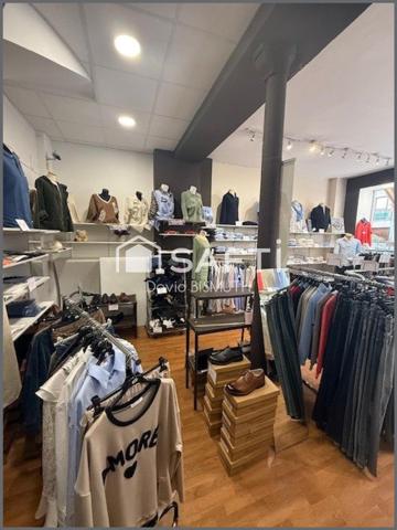 FONDS DE COMMERCE LEVALLOIS RUE ARISTIDE BRIAND SURFACE 85 m2 VITRINE 7 METRES LOYER 1200€ HT/MOIS