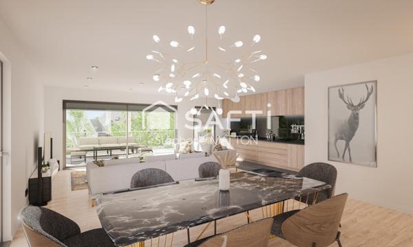 Appartement T3 neuf avec terrasse