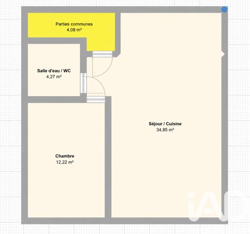 Appartement à vendre 2 pièces 51 m² Puteaux