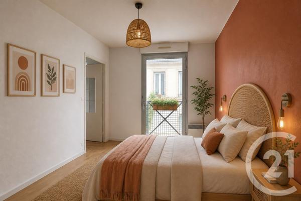 Appartement T2 à vendre  2 pièces - 46,59 m 2   BORDEAUX  - 33