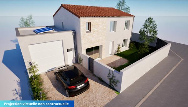 Achat maison près de DOMPIERRE SUR MER - 5 pièce(s) - 121 m² - 449 500 €