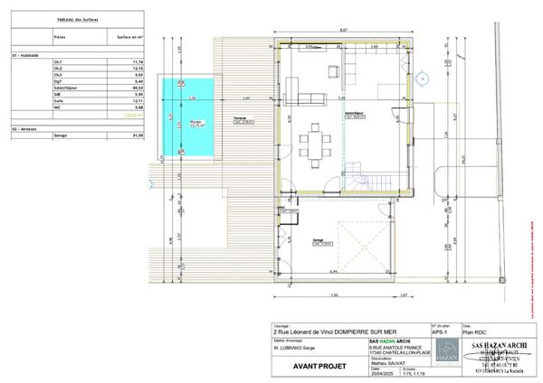 Achat maison près de DOMPIERRE SUR MER - 5 pièce(s) - 121 m² - 449 500 €