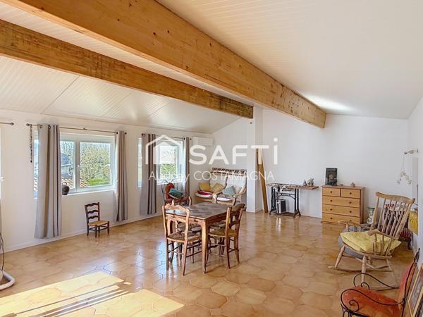 Maison pouvant accueillir une grande famille