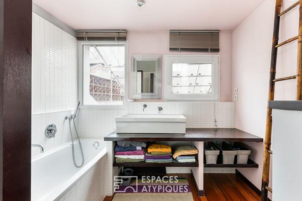 Toulousaine et sa terrasse à Compans-Caffarelli