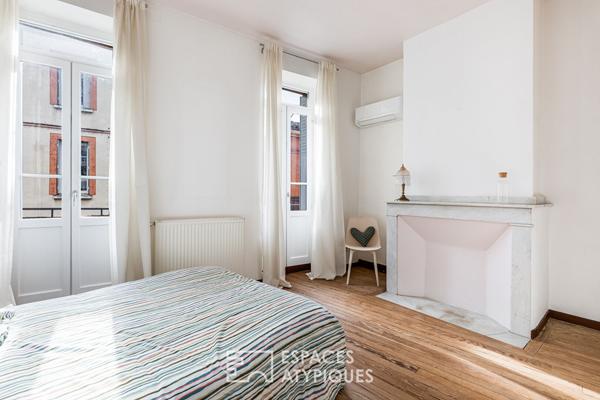 Toulousaine et sa terrasse à Compans-Caffarelli