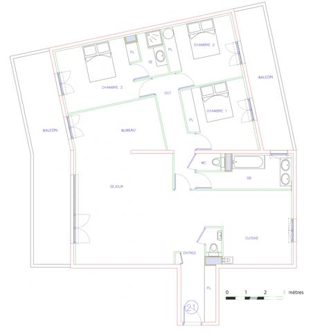 Appartement à vendre 4 pièces 126 m² Saint-Genis-Pouilly