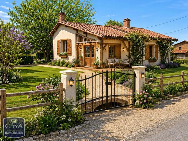 Maison à vendre 2 pièces 60m² Le Fieu (33230)