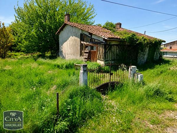 Maison à vendre 2 pièces 60m² Le Fieu (33230)