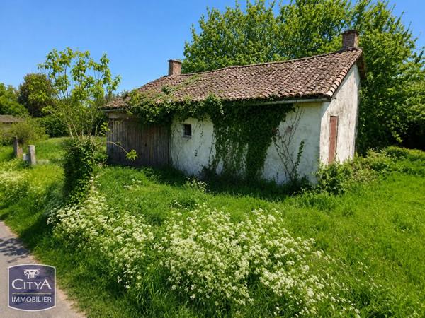Maison à vendre 2 pièces 60m² Le Fieu (33230)