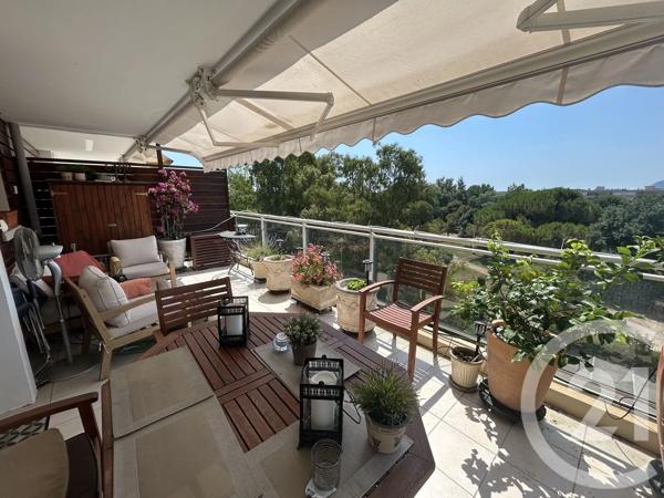 Appartement F3 à vendre  3 pièces - 70,25 m 2   MANDELIEU LA NAPOULE  - 06