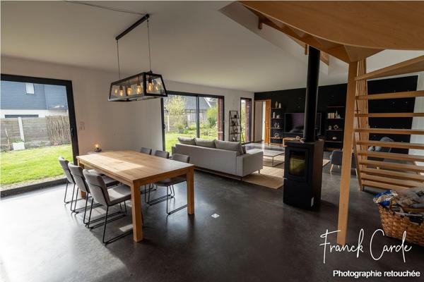 À vendre – Maison d’architecte, en plein cœur d’Yvetot