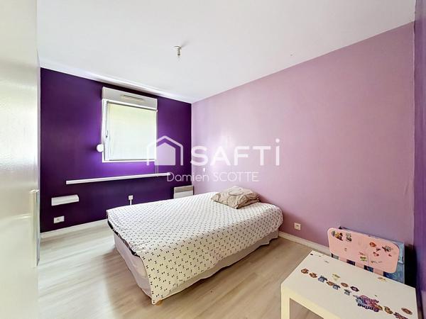 Maison 104 m², 4 chambres, garage et parking