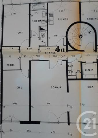 Appartement F4 à vendre  4 pièces - 89,12 m 2   MONTPELLIER  - 34