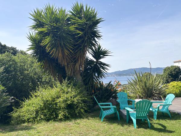 CHARMANTE VILLA T8 PORTICCIO AVEC PISCINE - VUE MER  Grosseto-Prugna (20128)