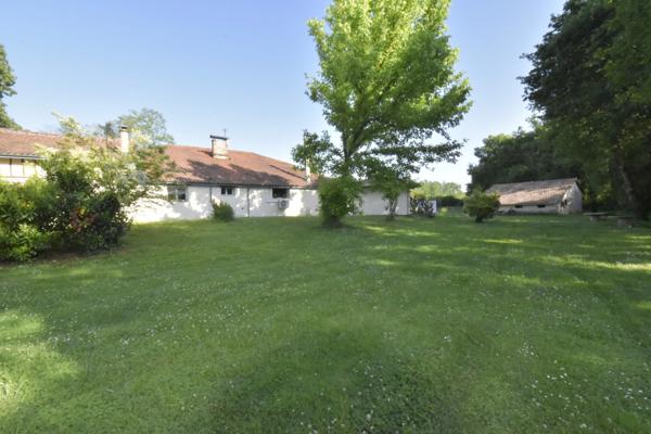 PROCHE DAX ( 5 mn ) - ANCIEN CORPS DE FERME RENOVE DU XVIII° - DEPENDANCES - PISCINE