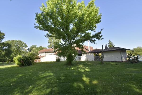 PROCHE DAX ( 5 mn ) - ANCIEN CORPS DE FERME RENOVE DU XVIII° - DEPENDANCES - PISCINE