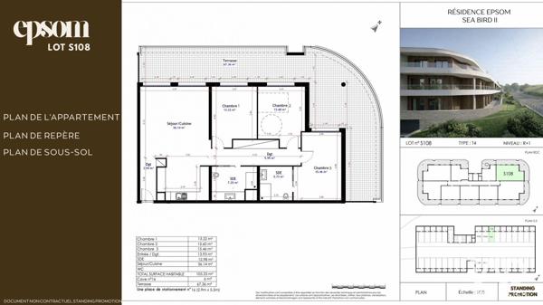 Appartement (neuf) à vendre 8 pièces 105 m² Saumur