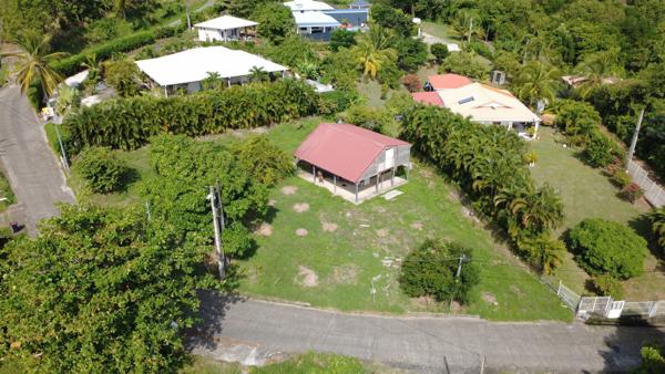 Terrain constructible 1 215 m² – ( 97280 ) Le Vauclin