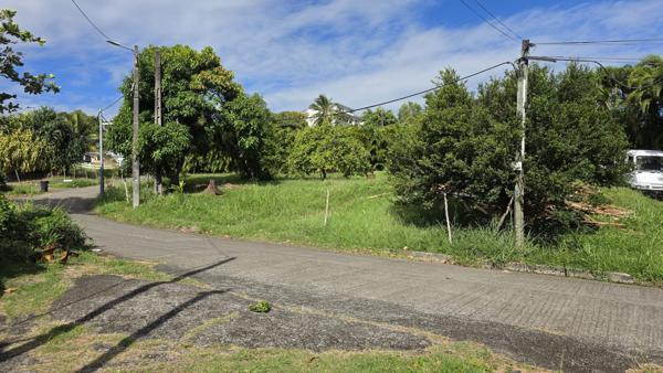 Terrain constructible 1 215 m² – ( 97280 ) Le Vauclin