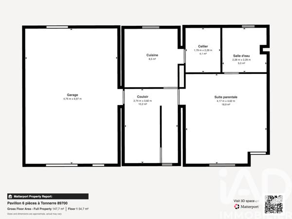 Maison à vendre 6 pièces 124 m² Tonnerre