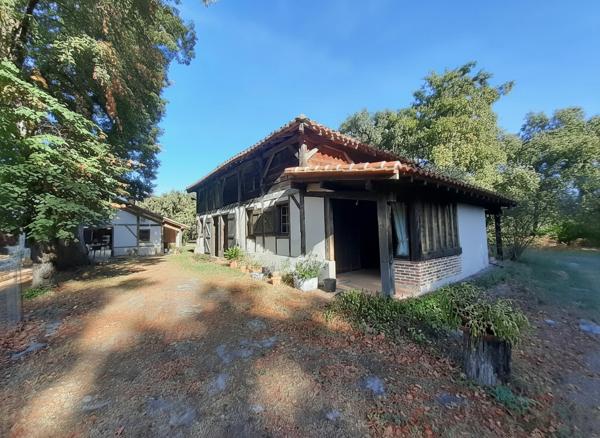 Authentique ferme landaise rénovée 8 pièces de 198 m² à Vert