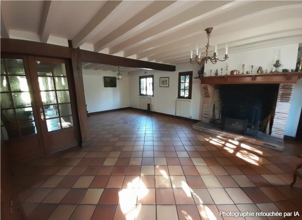 Authentique ferme landaise rénovée 8 pièces de 198 m² à Vert